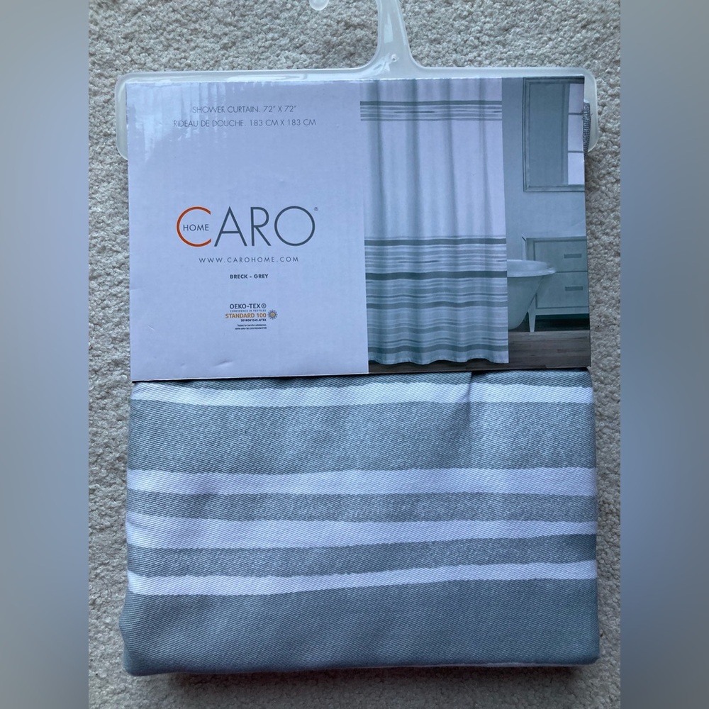 Caro Home 72”x72” shower curtain
